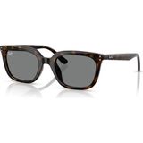 Ray-Ban 0RB4439D 710/87 54 Unisex Güneş Gözlük Kahverengi Çerçeve ve Gri Cam ile Şık Tasarım