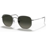 RAY-BAN 3548N-51 004/71 Unisex Güneş Gözlüğü Metal Çerçeve Füme Cam ile Şık Tasarım - Gri