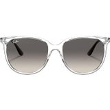 Ray-Ban 4378 6477/11 54 Unisex Gri Köşeli Çerçeve Güneş Gözlüğü