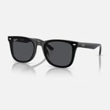 Ray-Ban 4420 601/87 65 Güneş Gözlüğü Siyah Çerçeve UV Koruma ve Organik Cam ile - Füme