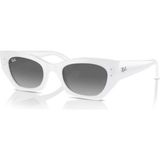 Ray-Ban 4430 675911 52 Kadın Güneş Gözlüğü Beyaz Çerçeve ile Günlük Kullanım İçin Şık Tasarım