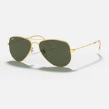Ray-Ban Aviator Large Metal Rb 3025 001 55 - Altın Unisex Güneş Gözlüğü - Gold - Sarı