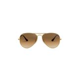 Ray-Ban Aviator RB3025 Damla Altın Erkek Güneş Gözlüğü