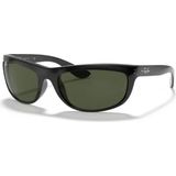 Ray-Ban Balorama Unısex Kemik Güneş Gözlüğü RB4089 601/31 - Siyah