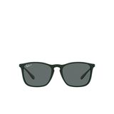 Ray-Ban Chris RB4187 Köşeli Yeşil Erkek Polarize Güneş Gözlüğü