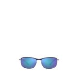 Ray-Ban Chromance RB3671CH Dikdörtgen Mavi Unisex Polarize Güneş Gözlüğü