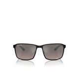 Ray-Ban Chromance RB3721CH Köşeli Siyah Unisex Polarize Güneş Gözlüğü