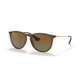 Ray-Ban Erika RB 4171 6593T5 54 Koyu Kahverengi Polarize Unisex Güneş Gözlüğü