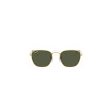 Ray-Ban Frank RB3857 Kare Altın Unisex Polarize Güneş Gözlüğü