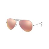 Ray-Ban Güneş Gözlüğü AVIATOR Large METAL RB 3025 019/Z2 58 Orijinal Erkek, Mat Gümüş, 58 mm