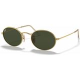 Ray-Ban Güneş Gözlüğü RB3547 51 001/31 Unisex Altın Çerçeve ile Yeşil Kristal Cam UV 400 Filtre - 51 Ekartman