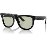 Ray-Ban Güneş Gözlüğü RBR0502S 50 6677/2 Unisex UV400 Koruma Özellikli Mat Siyah Çerçeve - Siyah - Yeşil