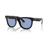 Ray-Ban Güneş Gözlüğü RBR0502S 53 mm Siyah Çerçeve ile Erkekler İçin Günlük Kullanım