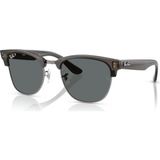 Ray-Ban Güneş Gözlüğü RBR0504S Unisex UV400 Koruma ve Polarize Lens ile Şık Tasarım 54 670781 - Gümüş - Siyah
