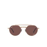 Ray-Ban Jack II Titanium RB8265 Oval Pembe Unisex Polarize Güneş Gözlüğü