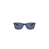 Ray-Ban Jr. New Wayfarer RJ9052S Kare Mavi Unisex Çocuk Güneş Gözlüğü