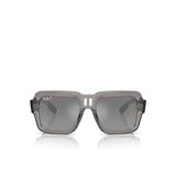 Ray-Ban Magellan RB4408 Köşeli Gri Unisex Polarize Güneş Gözlüğü