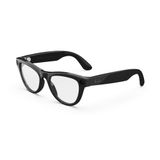 Ray-Ban Meta (1. Nesil), Skyler, Parlak Siyah | Unisex AI Gözlük - 12 MP Ultra Geniş Kamera, Ses, Video Kaydı ve Bluetooth için Açık Kulak Hoparlörler - Şeffaf Lensler
