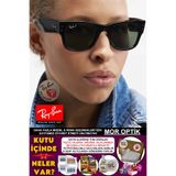 Ray-Ban Mor Optik "mega Wayfarer" Rb0840 901/58 (51 SİZE) Polarize