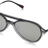 Ray-Ban Prada erkek güneş gözlüğü, Gri, 57