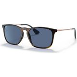 Ray-Ban Rayban RB4187 Erkek Güneş Gözlüğü UV Filtreli Mavi Cam ve Kahverengi Çerçeve ile Şık Tasarım
