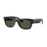 Ray-Ban RB 0832S 90131 52 Mega Wayfarer Unisex Kare Siyah Kemik Güneş Gözlüğü
