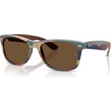 Ray-Ban Rb 2132 682533 55 Güneş Gözlüğü Asker Yeşili Kamuflaj Çerçeve ile Şık Tasarım