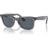 RAY-BAN RB 2140 6773/R5 50 Unisex Güneş Gözlüğü Gri Çerçeve ve Mavi Cam ile UV 400 Filtreli
