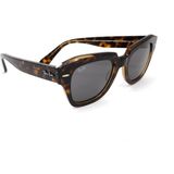 Ray-Ban Rb 2186 1292/B1 52 Kadın Güneş Gözlüğü Füme Cam Renkli Kemik Çerçeve ile Şık Tasarım