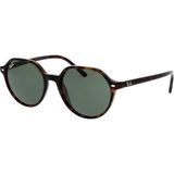 Ray-Ban RB 2195 902 31 51 Unisex Güneş Gözlüğü Kahverengi Çerçeve ve Yeşil Cam ile UV 400 Koruma - 51 Ekartman - havana