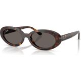 Ray-Ban Rb 2223 902/B1 54 Kadın Güneş Gözlüğü Oval Çerçeve Havana Renk UV Koruma