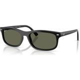 Ray-Ban Rb 2224 90158 60 Unisex Polarize Dikdörtgen Siyah Kemik Güneş Gözlüğü