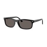 Ray-Ban RB 2224 901B1 60 Unisex Dikdörtgen Siyah Kemik Güneş Gözlüğü