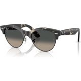 Ray-Ban RB 2341 143371 54 Clubmaster Way Unisex Oval Gri Kırçıllı Kombine Güneş Gözlüğü