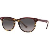 Ray-Ban RB 2398 1377M3 53 Polarize Kemik Bordo Unisex Güneş Gözlüğü