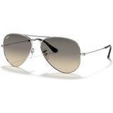 Ray-Ban RB 3025 00332 58 AVIATOR Unisex Güneş Gözlüğü - Metal Gri