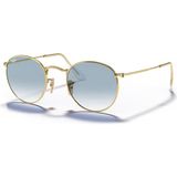 Ray-Ban Rb 3447N 0013F 50 Round Metal Unisex Gold Yuvarlak Güneş Gözlüğü - Altın