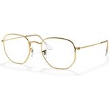 Ray-Ban Rb 3548 9196BF 54 Hexagonal Güneş Gözlüğü - Altın