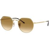 Ray-Ban RB 3565 001/51 53 Unisex Güneş Gözlüğü Altın Metal Çerçeve ile Degrade Kahverengi Cam - 53 Ekartman