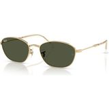 Ray-Ban Rb 3749 001/31 55 Güneş Gözlüğü Erkekler İçin Altın Renkli Metal Çerçeve UV 400 Filtreli