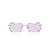 Ray-Ban RB 3768 003MH 56 Transitions ® Color Touch Unisex Geometrik Gümüş Metal Güneş Gözlüğü