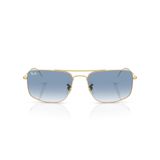 Ray-Ban RB 3779 0013F 56 Explorer 3 Unisex Kare Gold Metal Güneş Gözlüğü