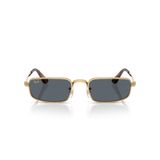 Ray-Ban RB 3927 001R5 54 A$AP ROCKY Unisex Dikdörtgen Gold Metal Güneş Gözlüğü