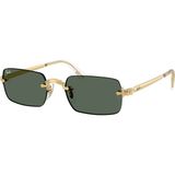Ray-Ban Rb 3928 001/71 54 Güneş Gözlüğü Unisex Metal Çerçeve Altın Renk UV 400 Filtreli