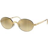 Ray-Ban Rb 3929 001/7I 54 By A$ap Rocky Oval Güneş Gözlüğü Altın Çerçeve 54 mm Cam Ölçüsü Antirefle