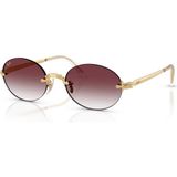 Ray-Ban Rb 3929 001/8H .54 Unisex Güneş Gözlüğü Altın Çerçeve Koyu Pembe Degrade Cam UV Filtreli