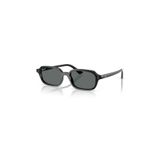 Ray-Ban RB 4455 667781 52 Polarize Zuri Unisex Yastık Siyah Kemik Güneş Gözlüğü