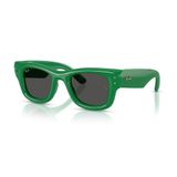 Ray-Ban RB 4940 683487 50 Wayfarer Puffer A$AP ROCKY Unisex Kare Yeşil Kemik Güneş Gözlüğü