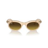 Ray-Ban Rb2242 Wayfarer Oval Fotokromik Güneş Gözlüğü, Fotokromik Çerçeve Dalgaları Kahverengi/Kahverengi Gradyan, 53 mm