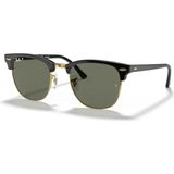 Ray-Ban Rb3016 901/58 51 3P Clubmaster Polarize Unisex Güneş Gözlüğü UV Filtreli - 51 Ekartman